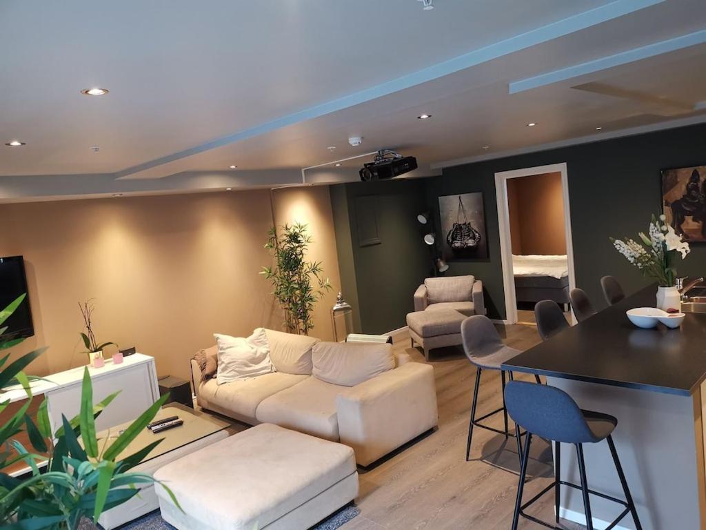 Appartement Penthouse à Bergen Extérieur photo