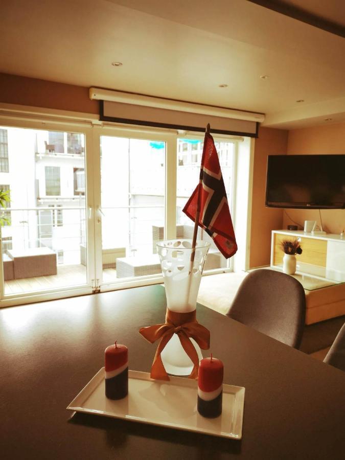 Appartement Penthouse à Bergen Extérieur photo